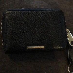Rebecca Minkoff Mini Regan Keychain Wallet Blk